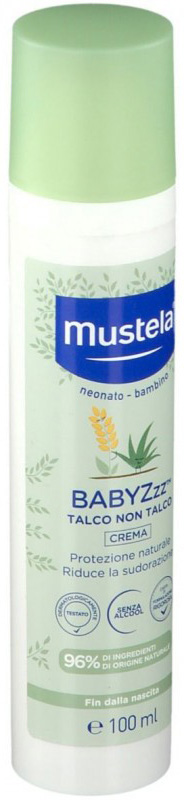 MUSTELA BABYZZZ TALCO NO TALCO 100 ML - Farmacianuova.eu