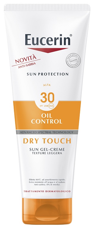 EUCERIN SUN GEL DRY TOUCH SPF30+ 200 ML - Farmacianuova.eu