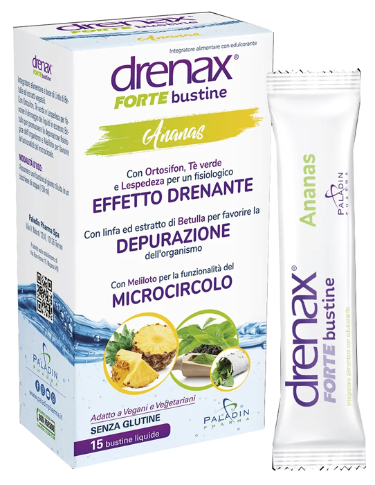 DRENAX FORTE ANANAS 15 STICK PACK - Farmacianuova.eu