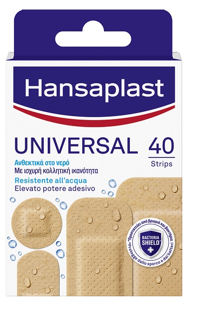 CEROTTO HANSAPLAST UNIVERSAL ASSORTITI 40 PEZZI - Farmacianuova.eu
