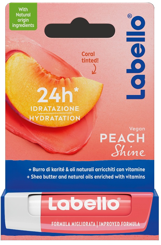 LABELLO PEACH SHINE 5 G - Farmacianuova.eu