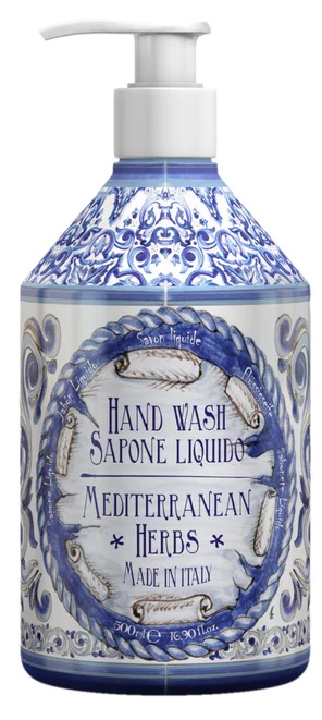 LE MAIOLICHE SAPONE LIQUIDO MEDITERRANEAN HERBS 500 ML - Farmacianuova.eu