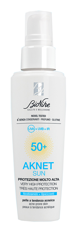 AKNET SUN PROTEZIONE MOLTO ALTA SPF50+ 50 ML - Farmacianuova.eu