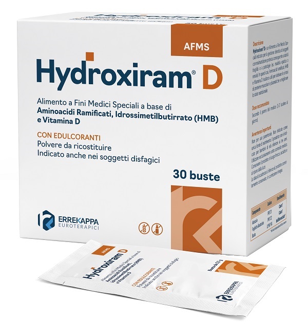 HYDROXIRAM D 30 BUSTE DA 5,7 G CON EDULCORANTI SENZA GLUTINE SENZA LATTOSIO - Farmacianuova.eu