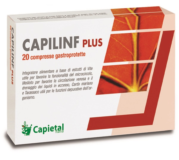 CAPILINF PLUS 20 COMPRESSE - Farmacianuova.eu