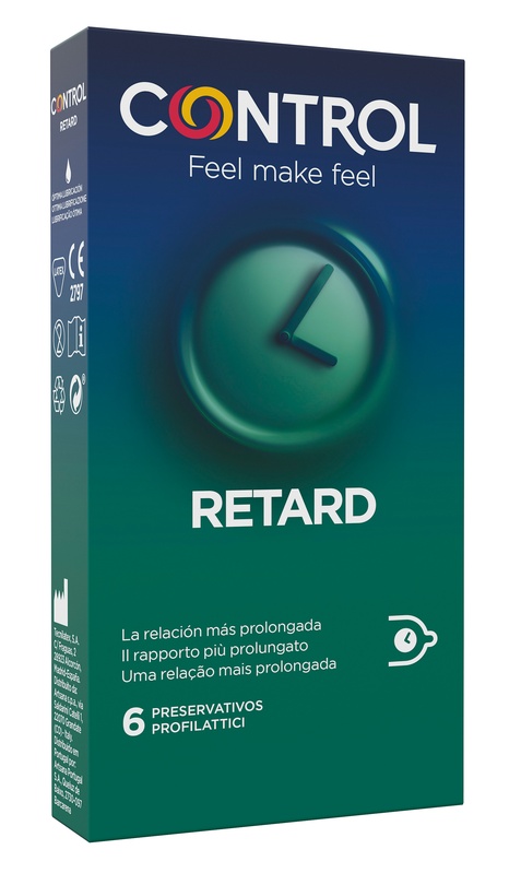 CONTROL RETARD 6 PEZZI - Farmacianuova.eu