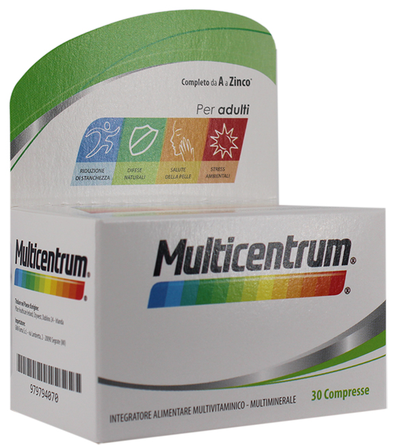 MULTICENTRUM ADULTI 30 COMPRESSE - Farmacianuova.eu