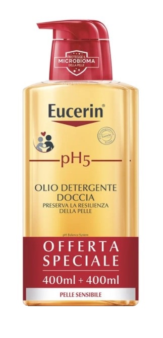 EUCERIN BIPACCO PH5 OLIO DETERGENTE 400 ML - Farmacianuova.eu