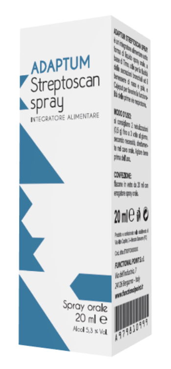 ADAPTUM STREPTOSCAN SPRAY 20 ML - Farmacianuova.eu
