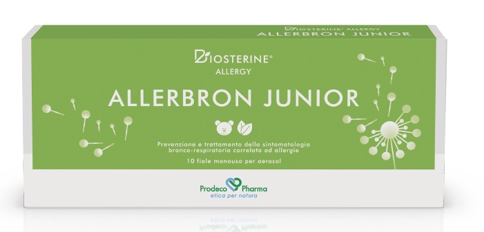 BIOSTERINE ALLERGY ALLERBRON JUNIOR 10 FIALE DA 5 ML - Farmacianuova.eu
