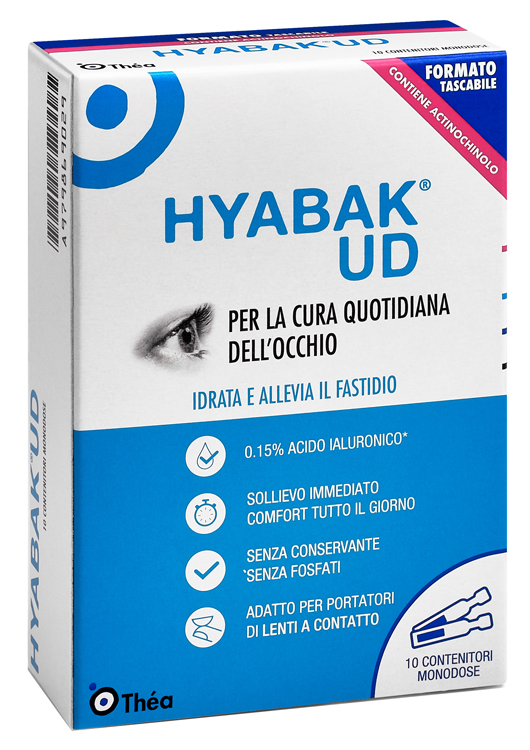 HYABAK UD SOSTITUTO LACRIMALE 10 MONODOSI 4 G - Farmacianuova.eu