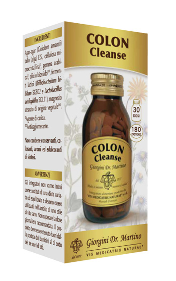 COLON CLEANSE 180 PASTIGLIE - Farmacianuova.eu