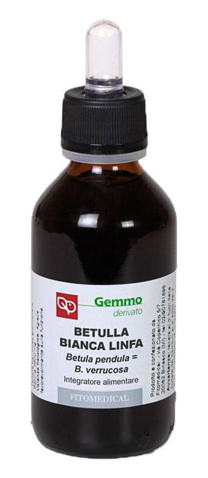 BETULLA BIANCA LINFA MACERATO GLICERINATO BIO 100 ML - Farmacianuova.eu