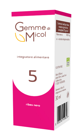 GEMME DI MICOL 5 RIBES NERO 30 ML - Farmacianuova.eu
