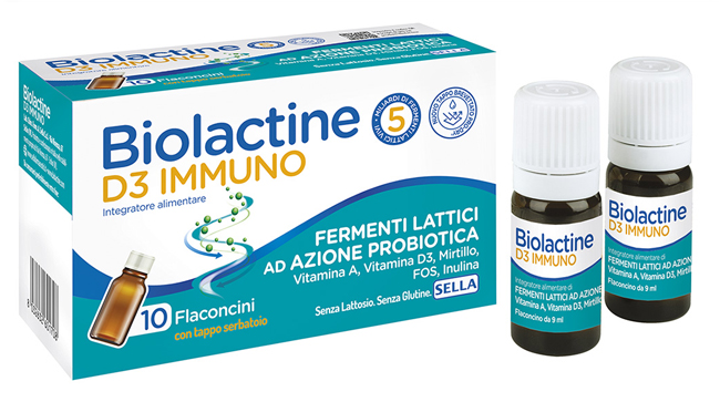 BIOLACTINE D3 IMMUNO 10 FLACONCINI - Farmacianuova.eu