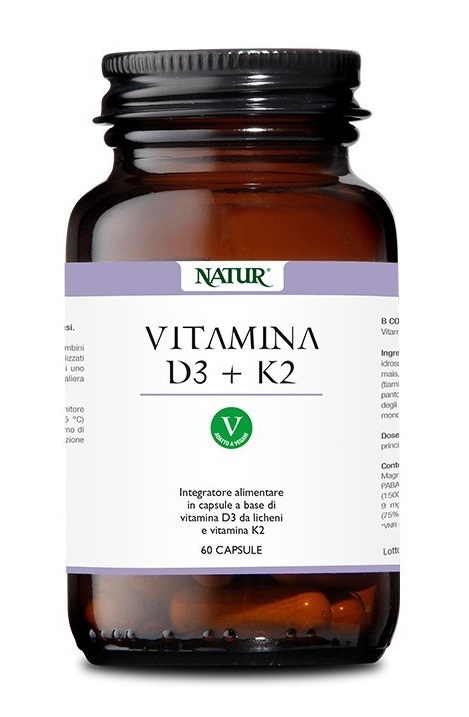 VITAMINA D3+K2 60 CAPSULE - Farmacianuova.eu