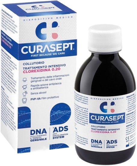 CURASEPT COLLUTORIO 0,20 ADS + DNA 200 ML - Farmacianuova.eu