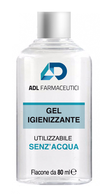 ADL FARMACEUTICI GEL IGIENIZZANTE 80 ML - Farmacianuova.eu