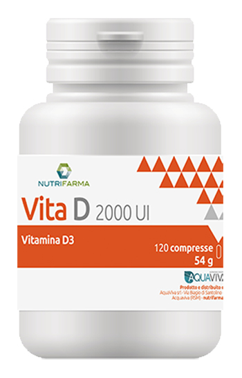 VITA D 2000UI 120 COMPRESSE - Farmacianuova.eu
