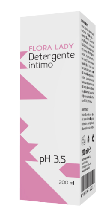 FLORA LADY DETERGENTE INTIMO PH 3,5 200 ML - Farmacianuova.eu