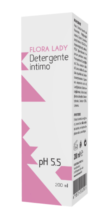 FLORA LADY DETERGENTE INTIMO PH 5,5 200 ML - Farmacianuova.eu