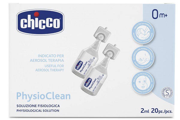 CHICCO SOLUZIONE PHYSIOCLEAN 2 ML 20 PEZZI - Farmacianuova.eu