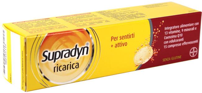SUPRADYN RICARICA 15 COMPRESSE EFFERVESCENTI - Farmacianuova.eu