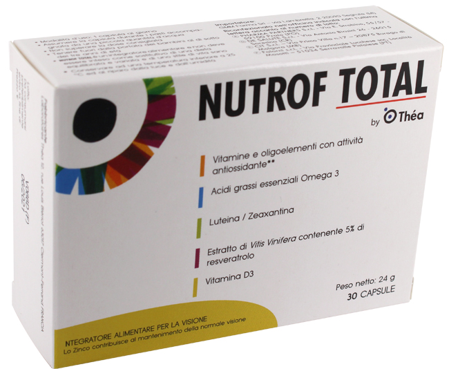 NUTROF TOTAL 30 CAPSULE - Farmacianuova.eu