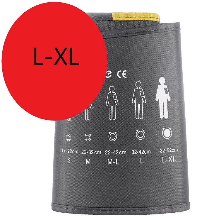 MICROLIFE BRACCIALE UNIVERSALE MORBIDO 4G TAGLIA L-XL WS-3252C - Farmacianuova.eu