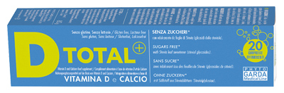 D TOTAL+ VITAMINA D-CA 20 COMPRESSE EFFERVESCNETI - Farmacianuova.eu