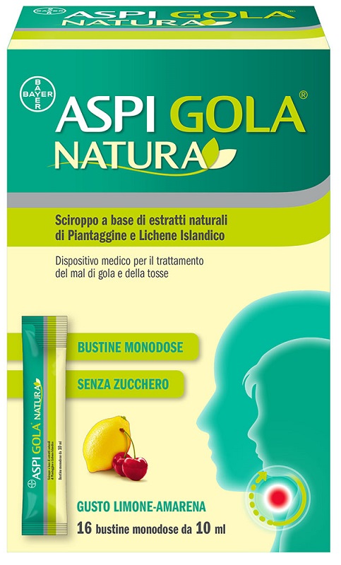 ASPI GOLA NATURA 16 BUSTINE MONODOSE DA 10 ML - Farmacianuova.eu