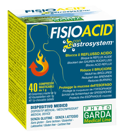 FISIOACID 40 COMPRESSE MASTICABILI - Farmacianuova.eu