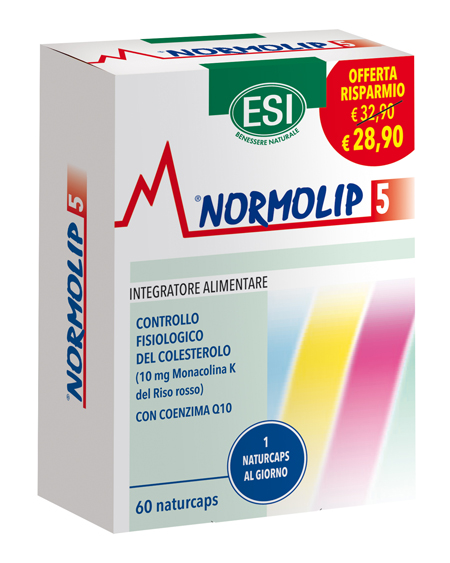 ESI NORMOLIP 5 60 NATURCAPS TAGLIO PREZZO - Farmacianuova.eu