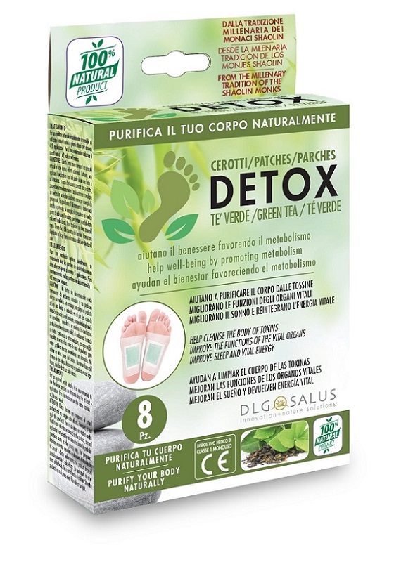 CEROTTI DETOX PIEDI TE' VERDE 8 PEZZI - Farmacianuova.eu