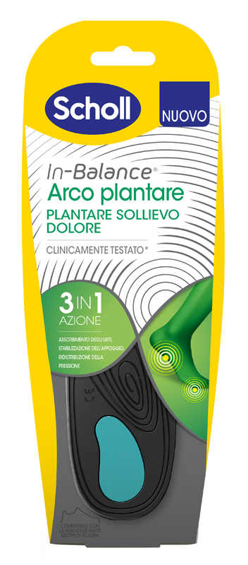 SCHOLL PLANTARE ARCO L 2 PEZZI - Farmacianuova.eu