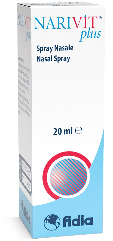 NARIVIT PLUS SPRAY NASALE 20 ML CON ACIDO IALURONICO CROSS-LINKATO D-PANTENOLO BIOTINA VITAMINA E VITAMINA E - Farmacianuova.eu