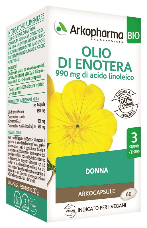 ARKOCPS OLIO ENOTERA BIO 60 CAPSULE - Farmacianuova.eu