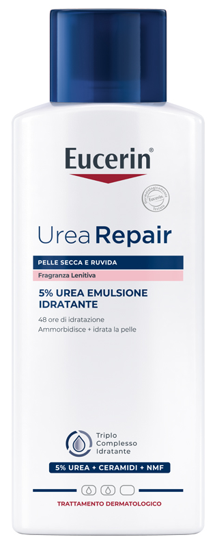 EUCERIN UREAREPAIR PLUS 5% UREA EMULSIONE IDRATANTE 250 ML - Farmacianuova.eu