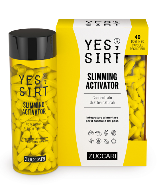 YES SIRT SLIMMING ACTIVATOR 80 CAPSULE 300MG - Farmacianuova.eu