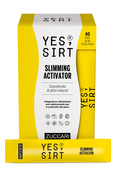 YES SIRT SLIMMING ACTIVATOR 40 STICKPACK DA 2,5 G - Farmacianuova.eu