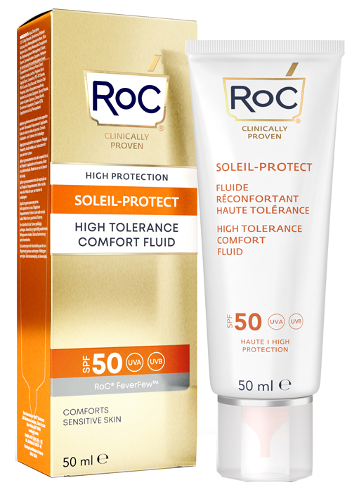 ROC FLUIDO SOLARE VISO SPF 50 ELEVATA TOLLERABILITA' 50 ML - Farmacianuova.eu