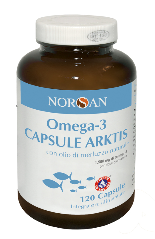 NORSAN OMEGA 3 ARKTIS 120 CAPSULE - Farmacianuova.eu