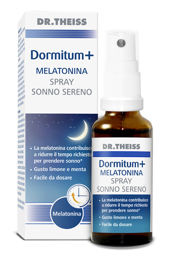 THEISS DORMITUM + MELATONINA SPRAY SONNO SERENO 30 ML - Farmacianuova.eu