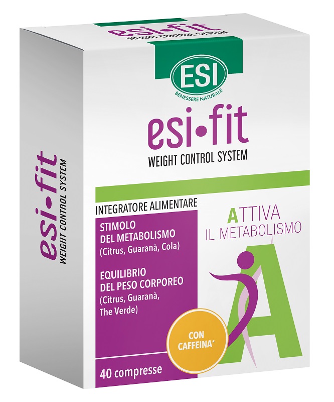 ESI FIT ATTIVA CON CAFFEINA 40 COMPRESSE - Farmacianuova.eu