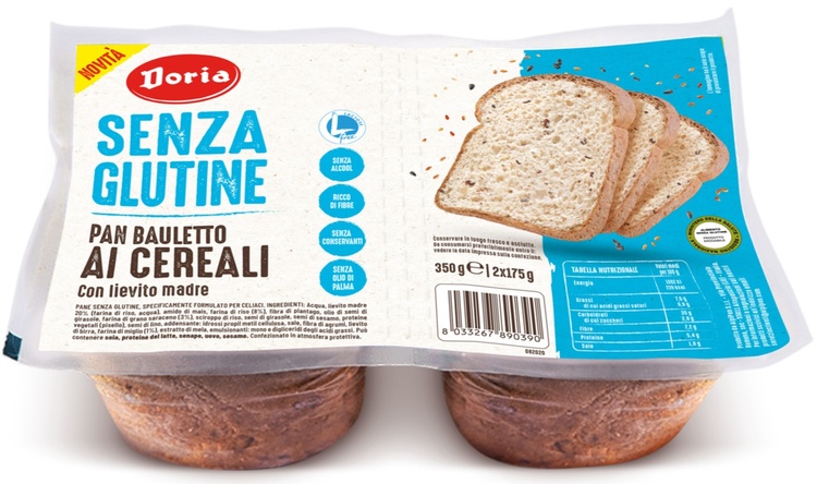 DORIA PAN BAULETTO CEREALI 2 PEZZI DA 175 G - Farmacianuova.eu