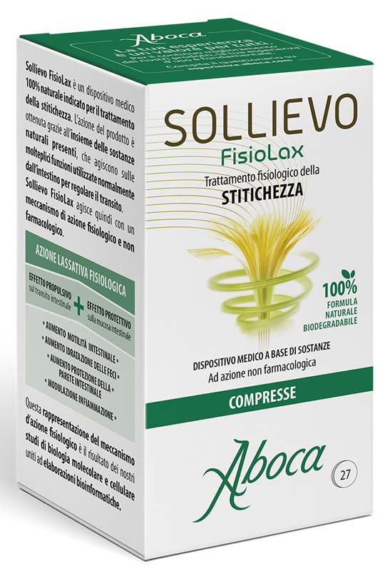 SOLLIEVO FISIOLAX 27 COMPRESSE - Farmacianuova.eu