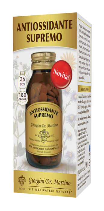 ANTIOSSIDANTE SUPREMO 180 PASTIGLIE - Farmacianuova.eu