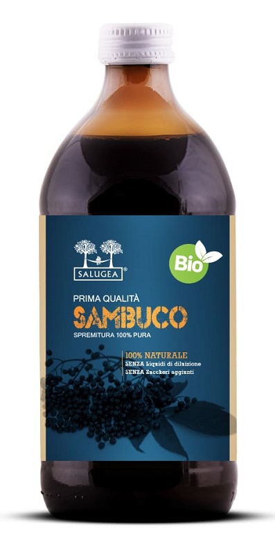 SALUGEA SUCCO SAMBUCO BIO 500 ML - Farmacianuova.eu