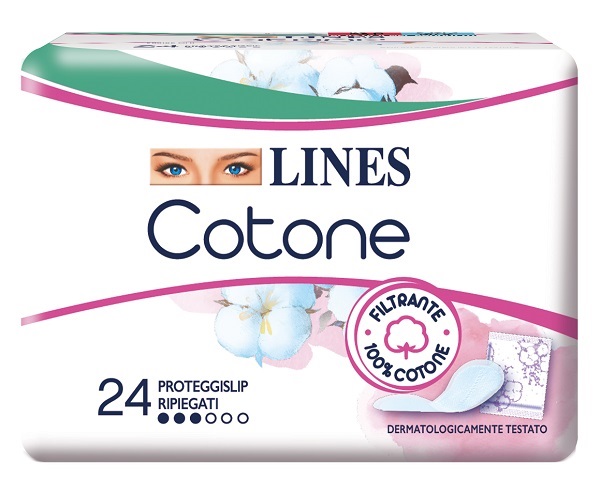 LINES COTONE BIO SALVASLIP RIPIEGATI 24 PEZZI - Farmacianuova.eu