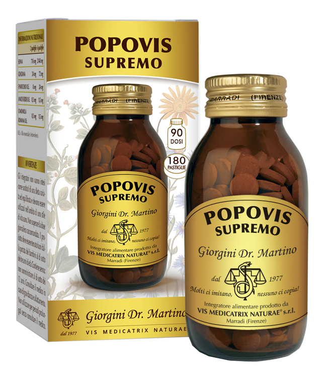 POPOVIS SUPREMO 180 PASTIGLIE - Farmacianuova.eu